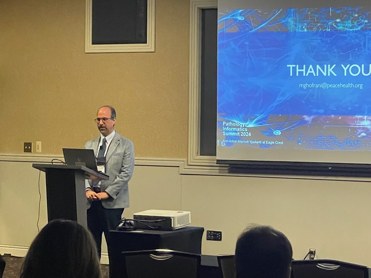 American Board of Pathology (@theabpath) on Twitter photo Dr. Mohiedean Ghofrani <a href="/mghofrani/">Mohi Ghofrani, MD, MBA</a> , ABPath Trustee, presents "Reporting Discrete Non-Gynecologic Cytology Diagnoses in Epic Beaker AP Based on Standardized Terminologies" at the Pathology Informatics Summit 2024 - Association of Pathology Informatics. Dr. Mohiedean Ghofrani <a href="/mghofrani/">Mohi Ghofrani, MD, MBA</a> , ABPath Trustee, presents "Reporting Discrete Non-Gynecologic Cytology Diagnoses in Epic Beaker AP Based on Standardized Terminologies" at the Pathology Informatics Summit 2024 - Association of Pathology Informatics.