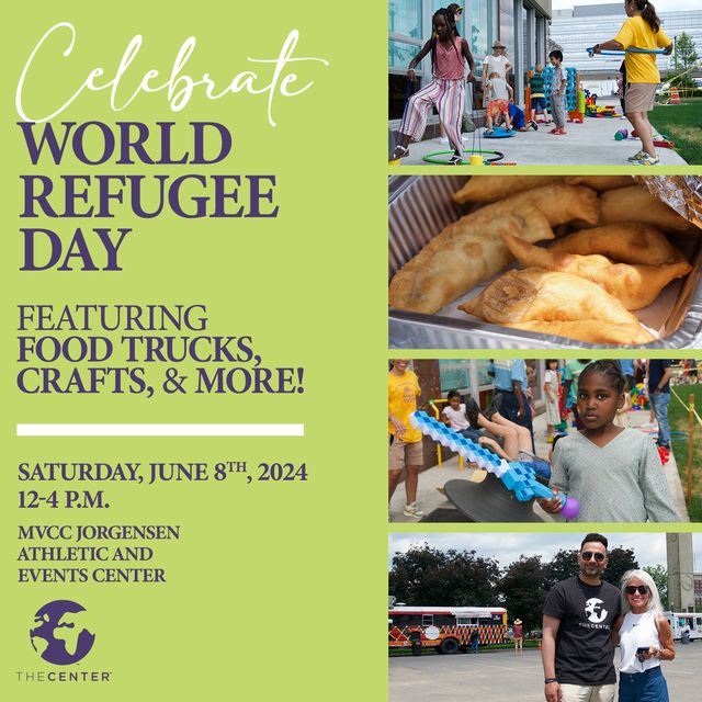 #TheCenter looks forward to seeing everyone at #WRDUtica! The festivities begin with a citizenship ceremony, followed by lots of fun for everyone in the family—food trucks, crafts, entertainment, activities for kids, and more! See you there! #TheCenterUtica #WRDUtica #MVCC