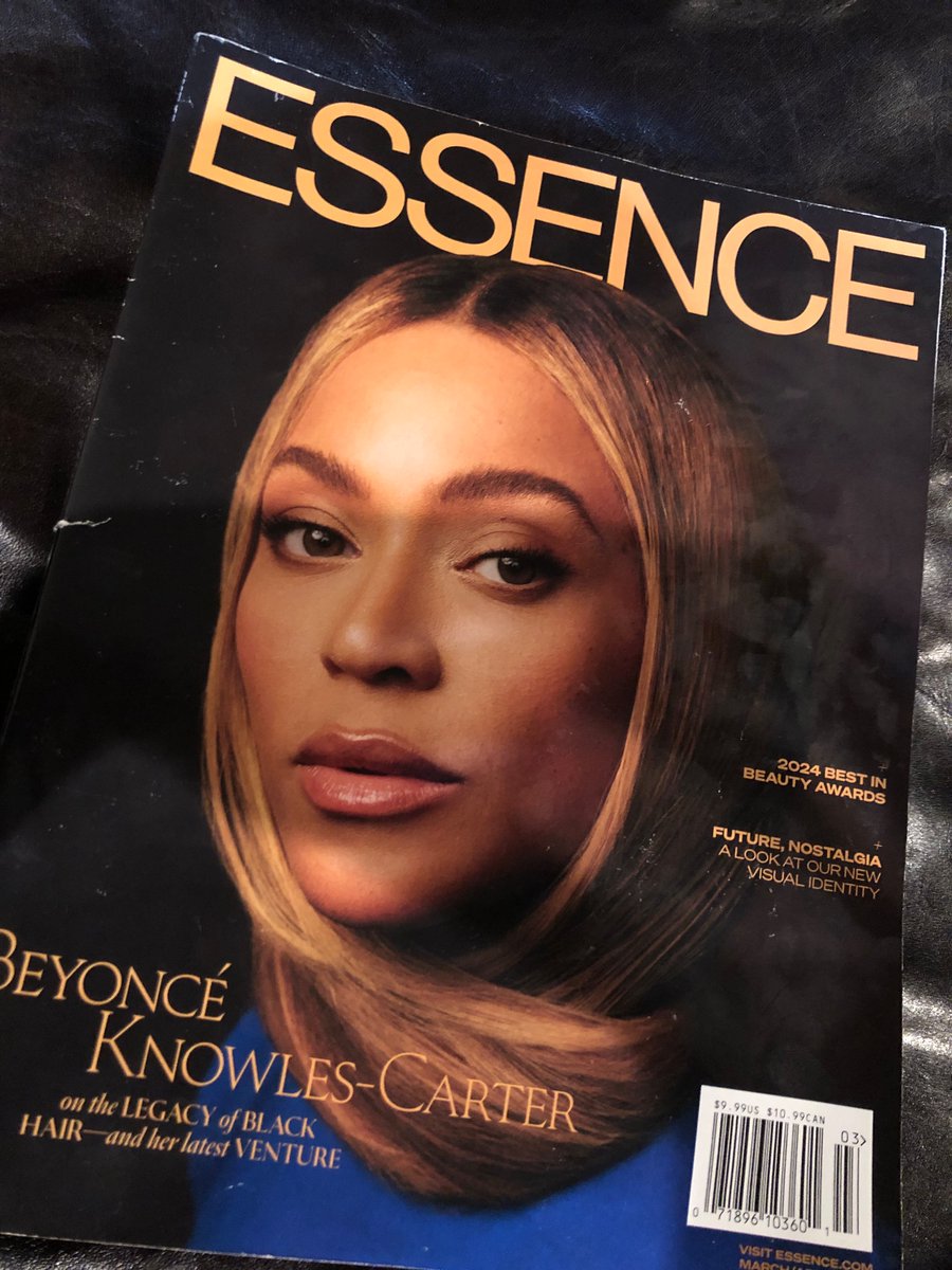 This Essence issue was so beautiful and well put together. I want to write for them omg