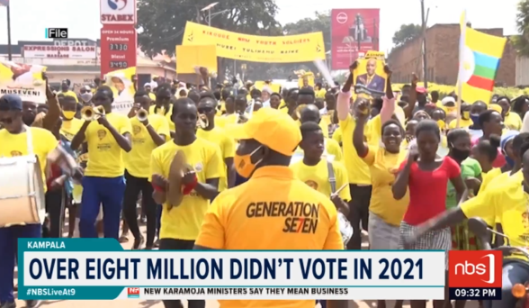 .@UgandaEC Chairperson Simon Byabakama has revealed that over ten million ballot papers were destroyed following the 2021 General Election. This he says was a result of low voter turnout where just 10 million voters turned up out of the registered 18 million voters.

#NBSLiveAt9