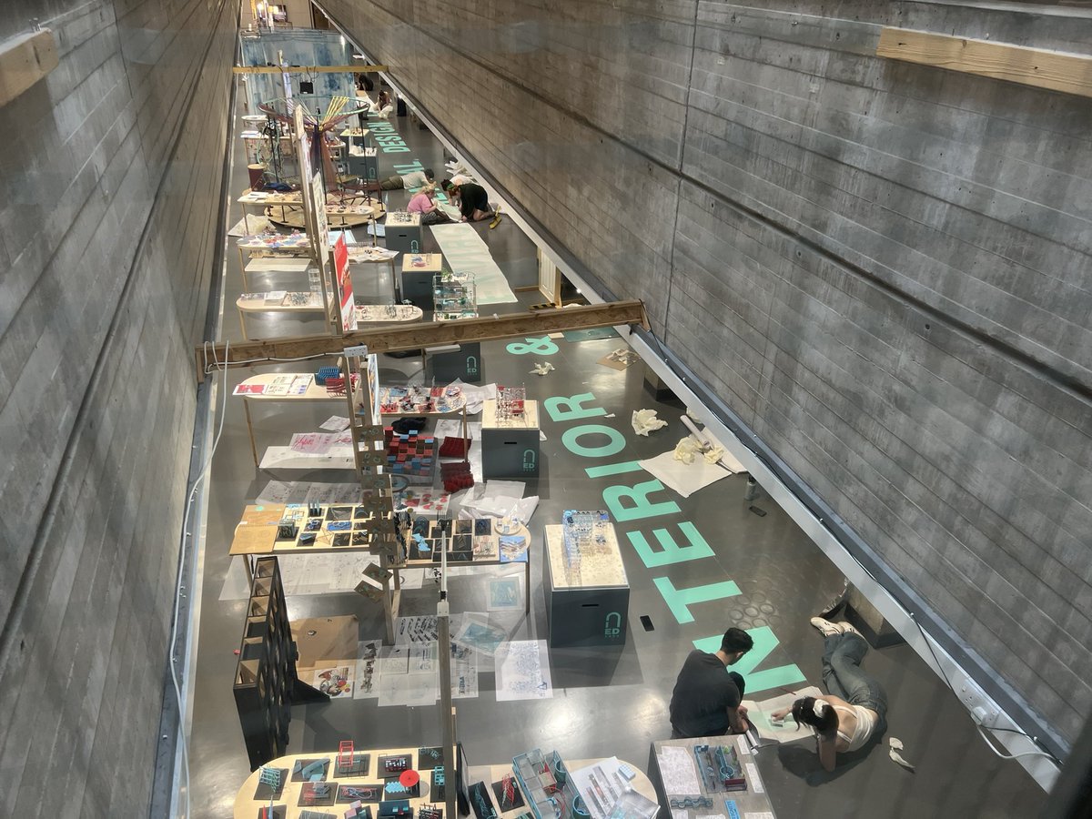 Interiors DJCAD (@interiorsdjcad) on Twitter photo A sneaky peek at the Interior & Environmental Degree Show.
<a href="/DJCAD/">DJCAD, UoD</a> is a hive of activity tonight as Level 4 Interiors and many other students continue adding the all important final touches.
Come see it in more design detail from Sat 25th May - Sun 2nd June.
#djcaddegreeshow A sneaky peek at the Interior & Environmental Degree Show.
<a href="/DJCAD/">DJCAD, UoD</a> is a hive of activity tonight as Level 4 Interiors and many other students continue adding the all important final touches.
Come see it in more design detail from Sat 25th May - Sun 2nd June.
#djcaddegreeshow