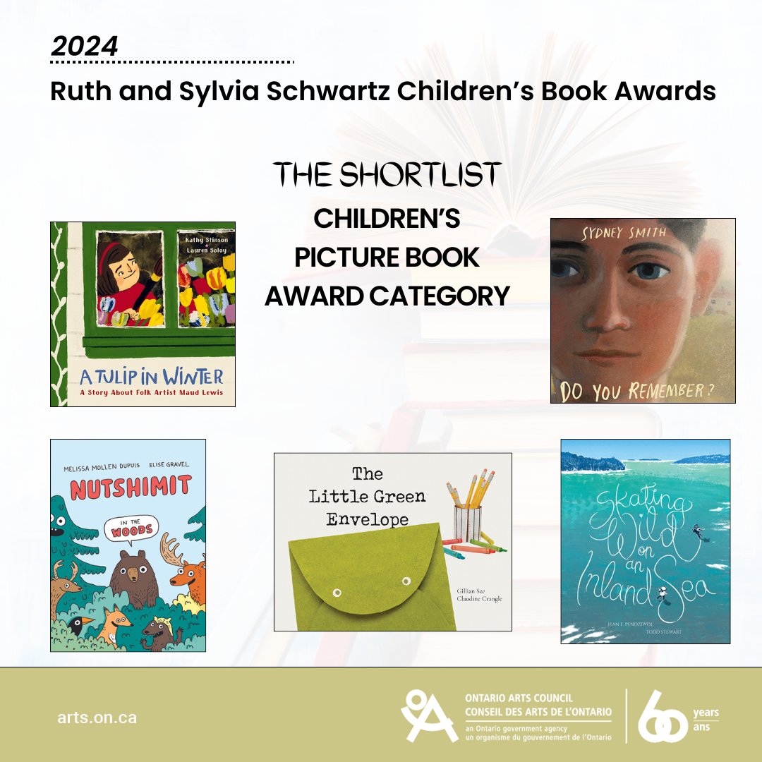 Celebrating the authors and illustrators shortlisted for the 2024 Ruth & Sylvia Schwartz Children’s Book Awards - Children’s Picture Book Award Category! Congratulations to all! 📚✨ Read more! 🔗ow.ly/3OMn50RRETG