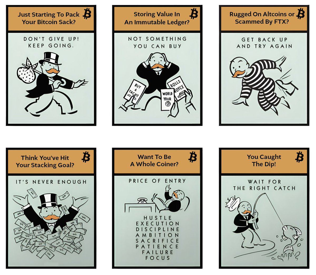 Reminder that #Bitcoin is your get out of jail free card. With #Bitcoin you  can opt out of the monopoly rules of life