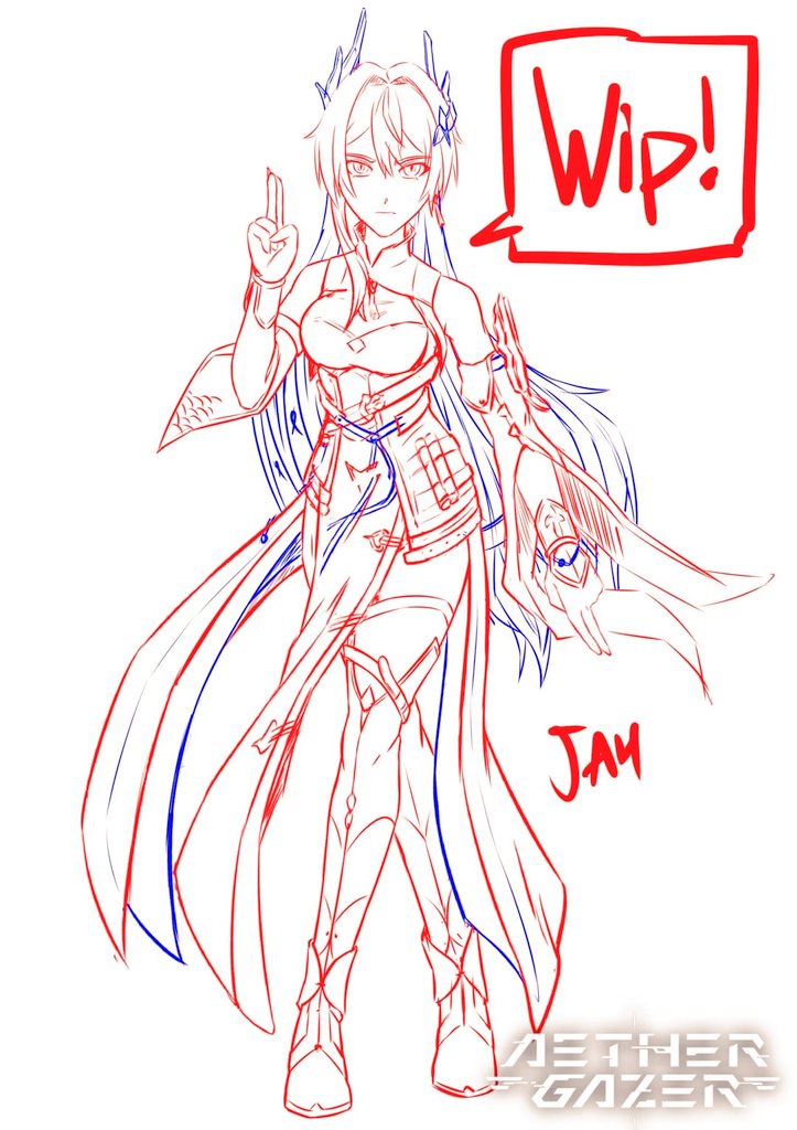 psycomic92's tweet photo. #AetherGazer Gangchen WIP https://t.co/29IZ8UGhjb