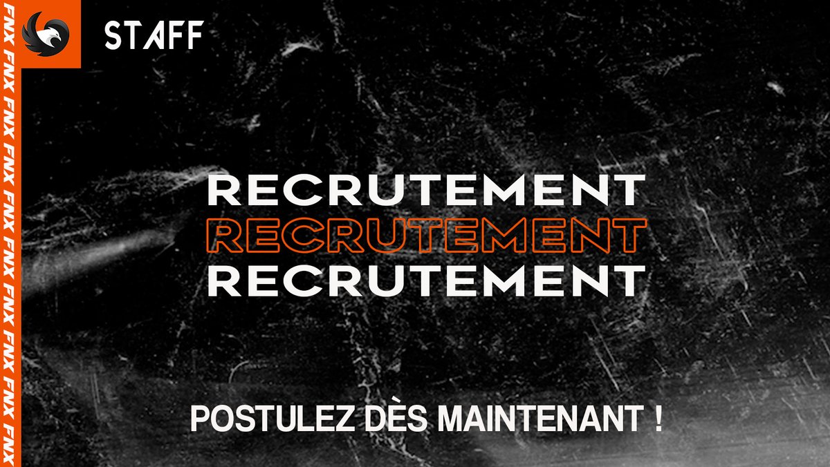 FENNIX ESPORT recherche un MANAGER R6 🔥

- Investi/motivé
- 18 ans minimum
- Débutant accepté 

Pour plus d'info ou pour postuler n'hésitez pas à envoyer un DM 📩
<a href="/Cherche_1Groupe/">Cherche 1 Groupe</a>