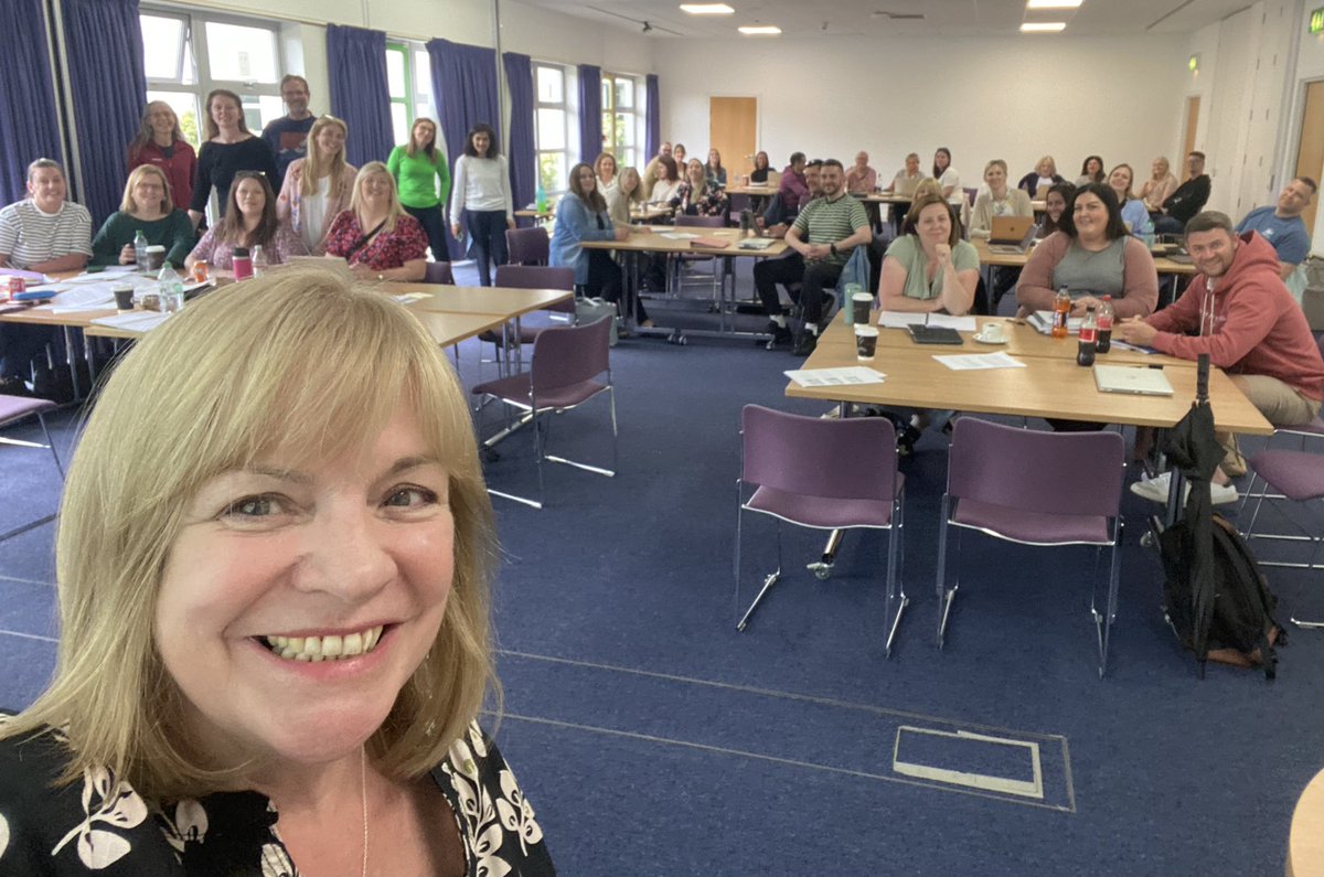 Last taught day for @stiruni Into Headship cohort 9 students (‘just’ the assessment to complete!) and last official teaching day  for me 46 years on from teaching my first class!