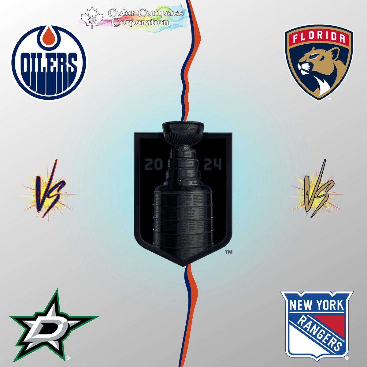 ColorCompass's tweet image. The NHL Conference Finals begin tonight with Florida and New York facing off. But starting tomorrow...

𝗘𝗱𝗺𝗼𝗻𝘁𝗼𝗻 𝗩𝗦 𝗗𝗮𝗹𝗹𝗮𝘀!

Have your predictions been correct so far? Who is going to the finals?