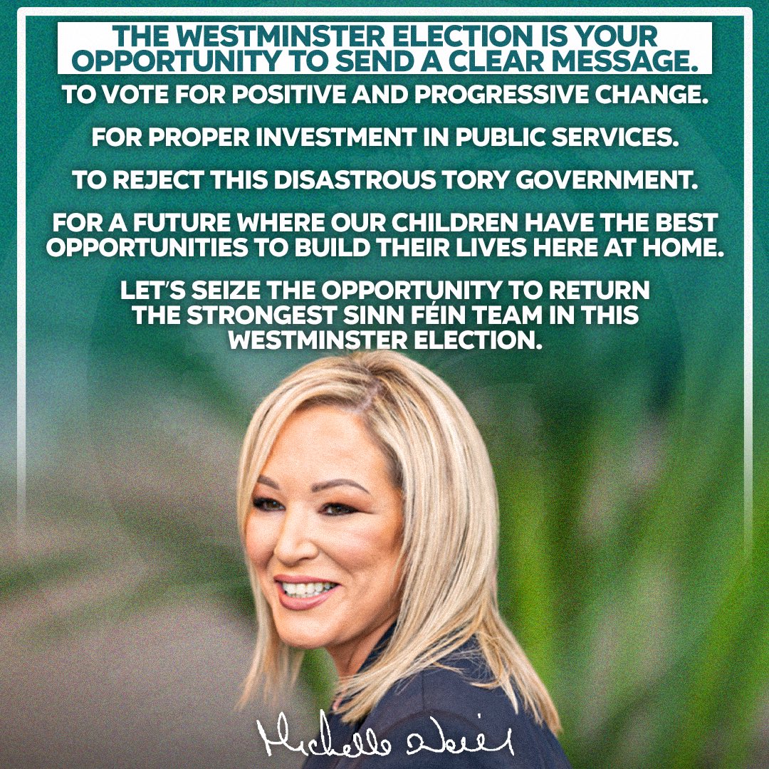 Michelle O’Neill tweet media