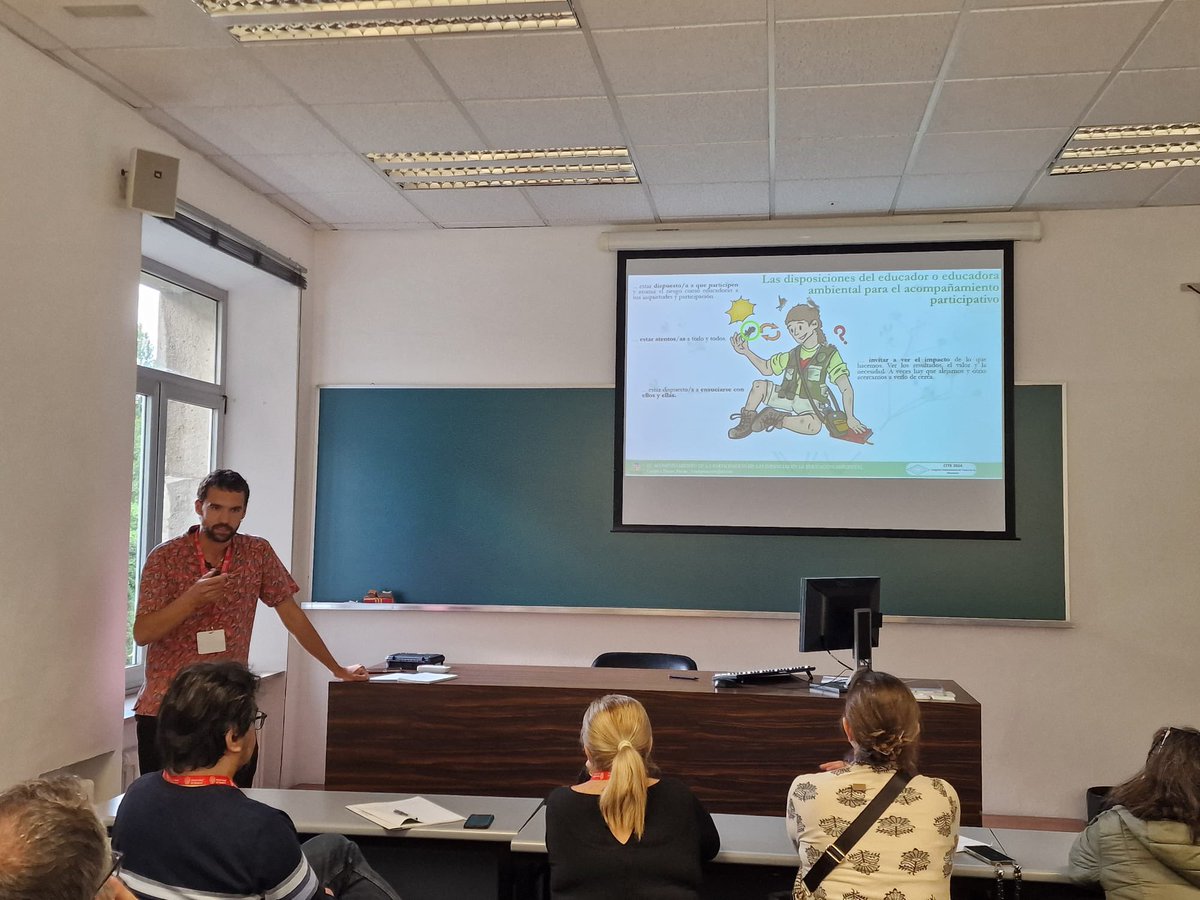 #CITE2024 | En <a href="/fcrespoitorres/">Ferran Crespo i Torres</a> descriu mirades sobre l’acompanyament de la participació de les infàncies en l’Ed. Ambiental

“Elementos propios existentes en el campo que debemos reforzar para fortalecer la participación de las infancias en la prácticas de educación ambiental”
