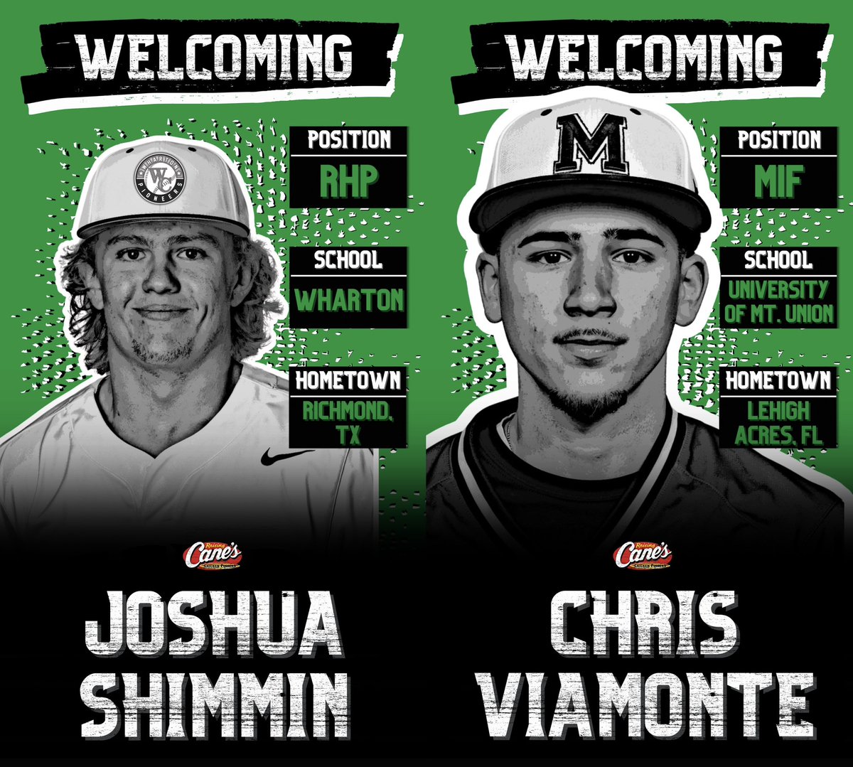 Baton Rouge Rougarou Official 2024
Roster. Part 11

Introducing Matthew Bienvenu, Garrett Walker, Hayden Stallings, Brett Deegan, Joshua Shimmin, and Chris Viamonte 

Who’s getting excited for May 30th???

<a href="/Sports_Shorts/">Ronnie Rantz</a> <a href="/TCLBaseball/">Texas Collegiate League</a> <a href="/raisingcanes/">Raising Cane's</a>