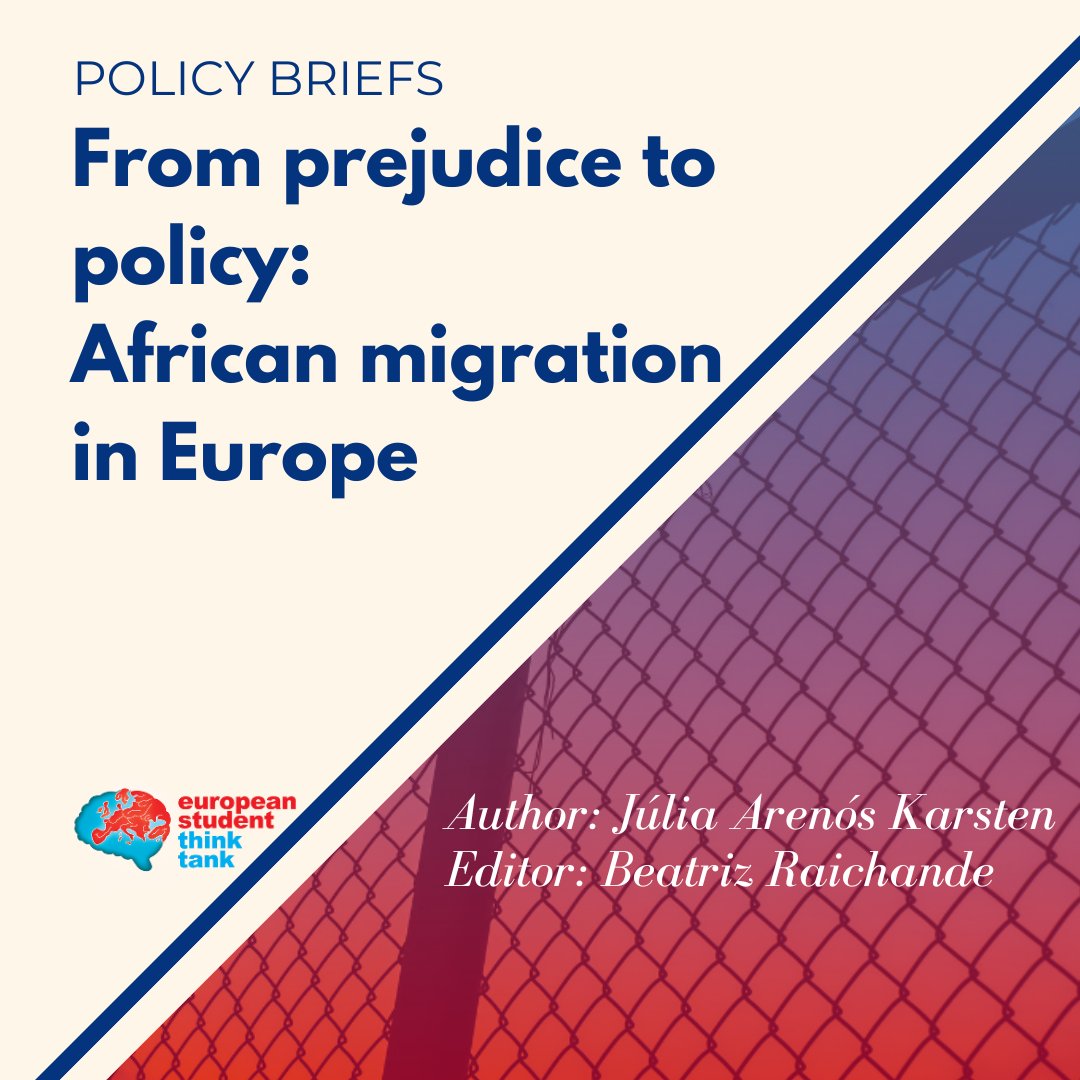 🌍Africa is often perceived by Europe as a place of misery, with its people desperate to migrate. ⚡️This policy brief challenges this inaccurate and harmful narrative, aiming to reshape the discourse on African migration. 🔗Read the article here: tinyurl.com/2tv3mfsz