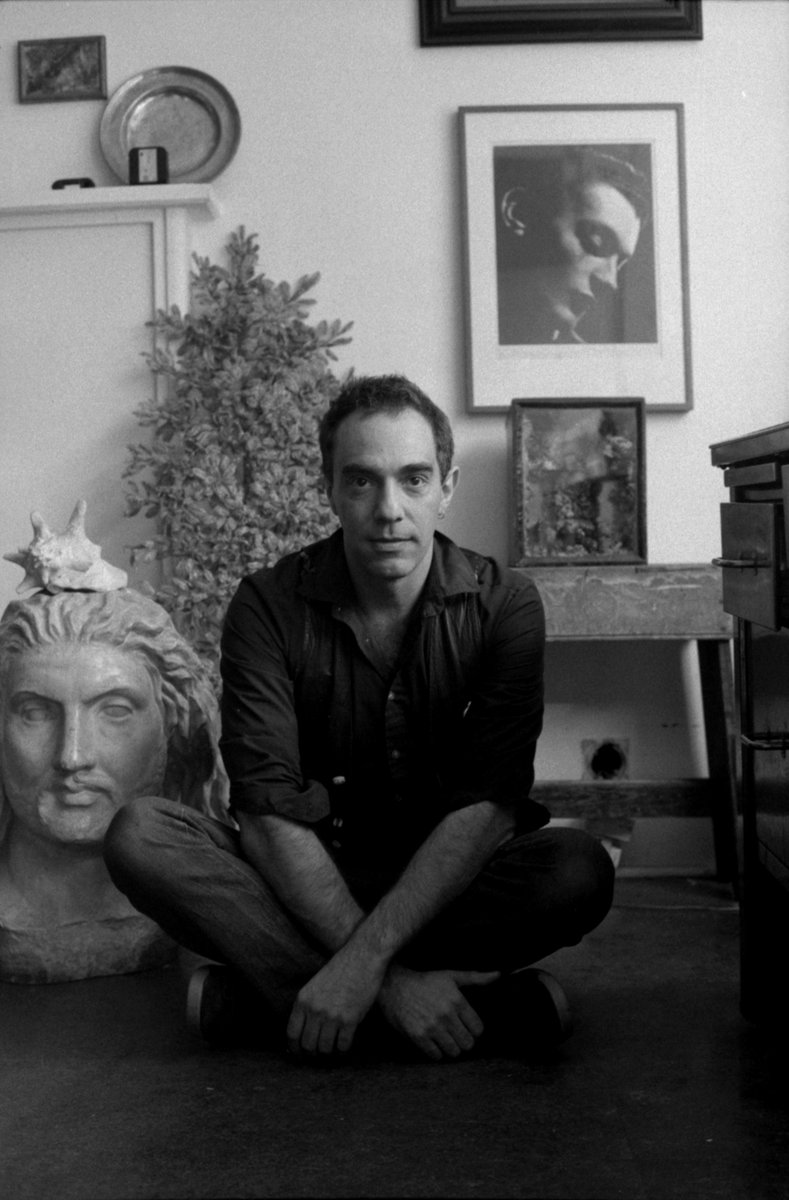 Stef Dickers (@stefdickers) on Twitter photo A beautiful photograph of a beautiful artist! Derek Jarman (1942-1994) captured by Robert Workman. From the latter's #archives <a href="/BishopsgateInst/">Bishopsgate Institute</a> #LGBTQ+ #photography A beautiful photograph of a beautiful artist! Derek Jarman (1942-1994) captured by Robert Workman. From the latter's #archives <a href="/BishopsgateInst/">Bishopsgate Institute</a> #LGBTQ+ #photography