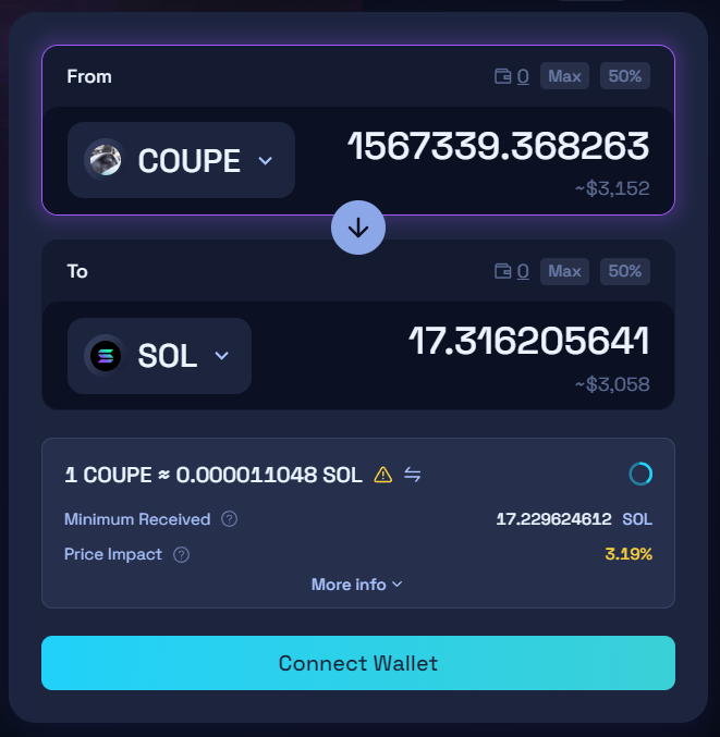 vanesanch_'s tweet photo. Claim your $COUPE airdrop today https://t.co/S9QU9XBVBx https://t.co/6Uca53u6yr