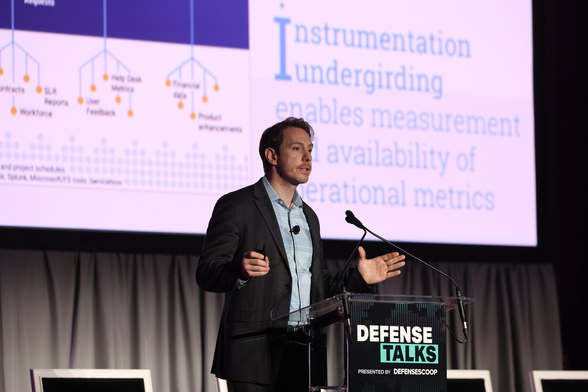 Justin Fanelli, Acting CTO of the <a href="/USNavy/">U.S. Navy</a>, on enhancing UX with secure info transfer and improved IT infrastructure. Key objectives: optimize cloud environments, adopt enterprise services, and implement zero trust. #DefenseTalks