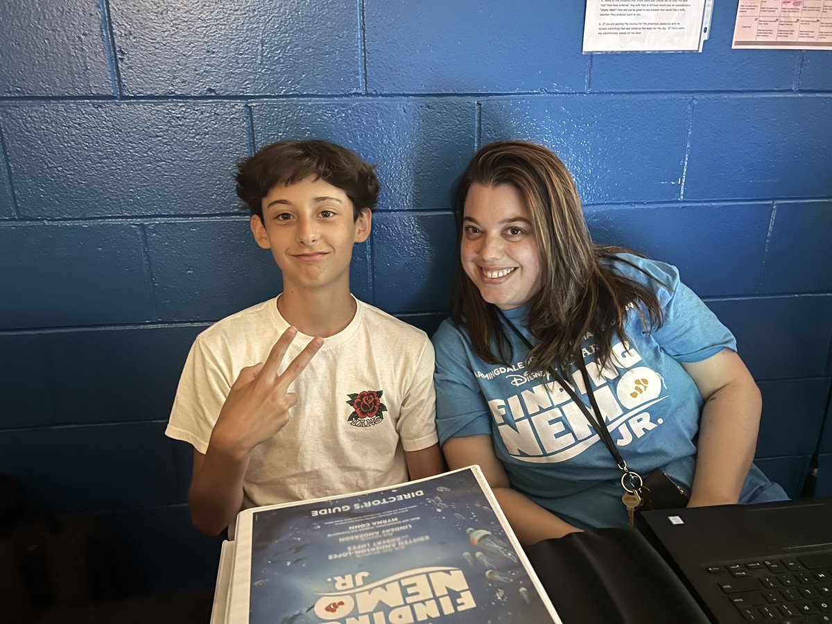 The talent is endless in Farmingdale! Just keep swimming! <a href="/FSDVikings/">Farmingdale School</a>