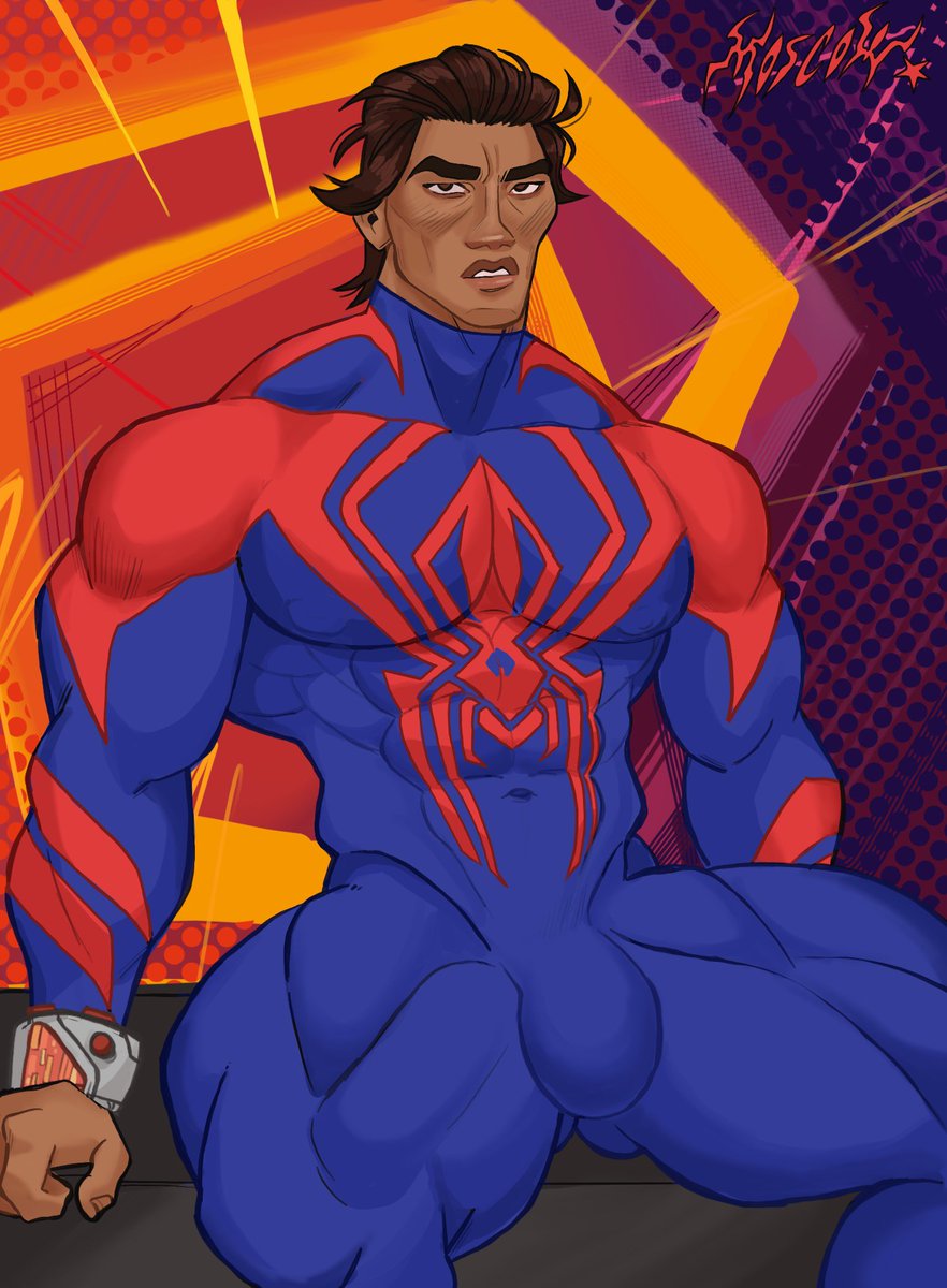 Can’t believe I didn’t post this when Spiderverse came out but here’s some late Miguel O’Hara fanart