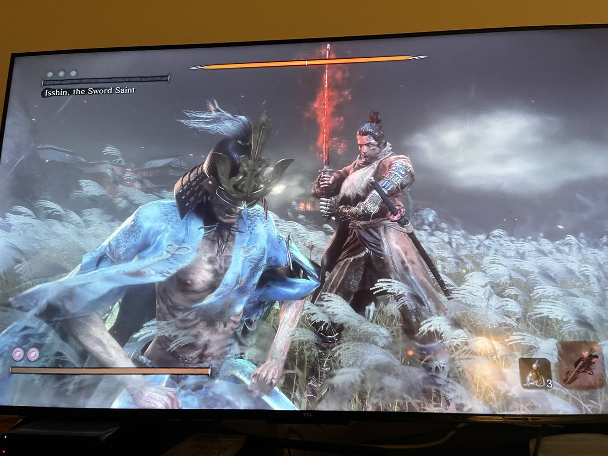 Bow_Tie_So_Fly's tweet image. Been a while, but your boy’s still got it! #Sekiro #Isshin #NGPlus