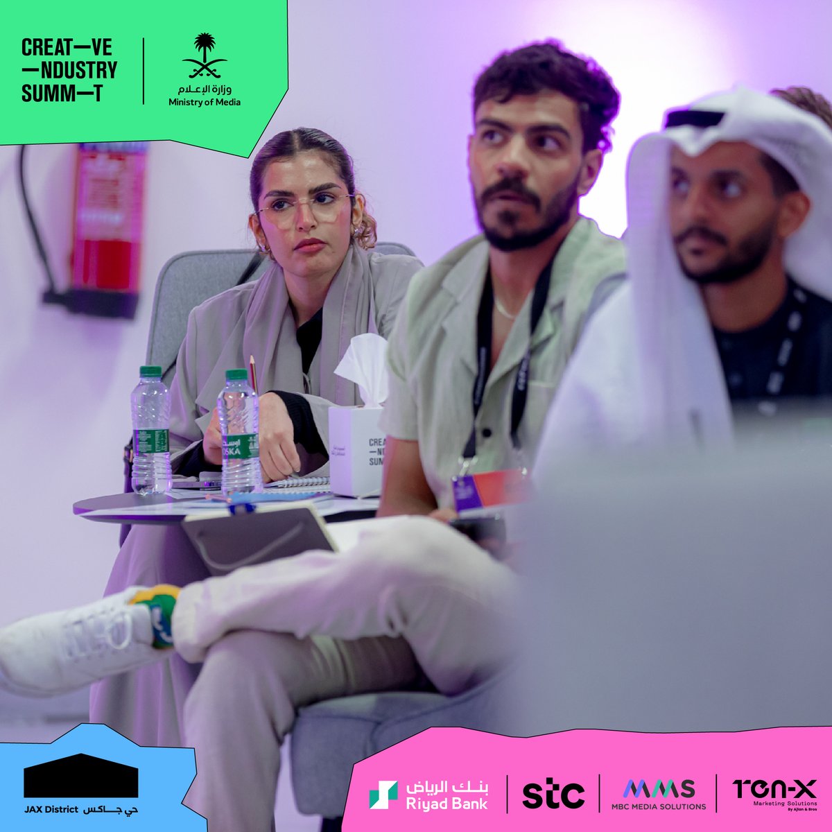 creativeindMENA's tweet image. Check out these behind-the-scenes peeks from the #CreativeSummit workshops! 🎨✨