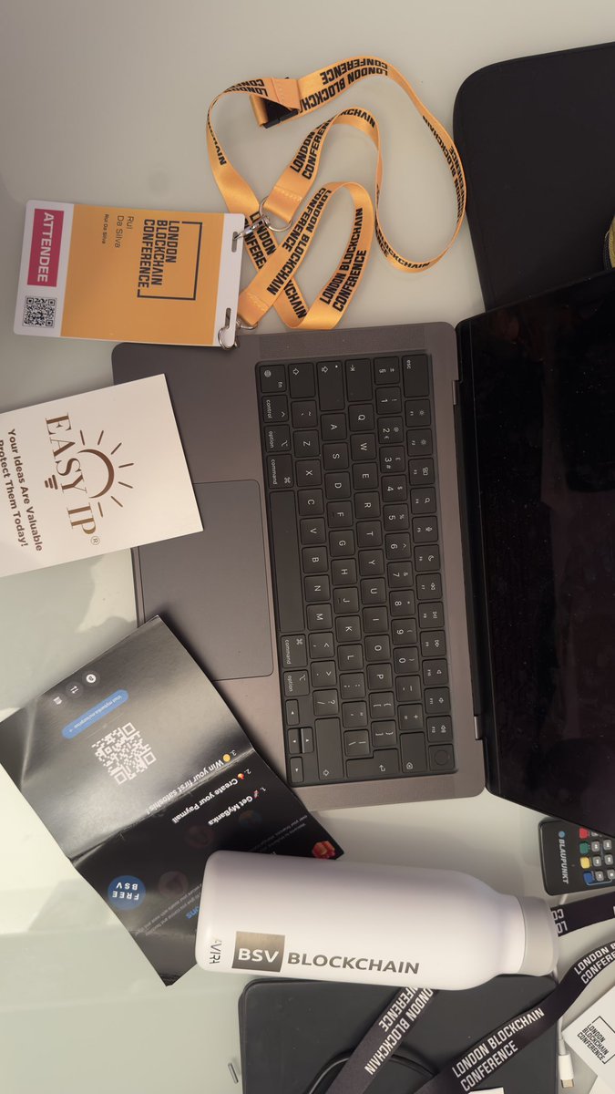 ruidasilva's tweet image. Day 2 of #londonblockchainconference completed