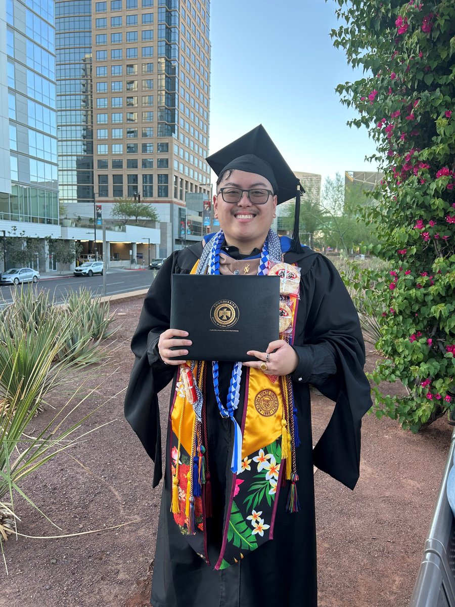 NRT ASU Smart Cities & Smart Living (@nrtasu) on Twitter photo Nearly 20,700 students #graduated from <a href="/ASU/">Arizona State University</a> this May - the largest graduating class in #ASU history. Among the #Spring2024 graduates were #NSFNRT #trainees Elma Hajric & Lance Israel Lim. Congrats! We are excited to see what the future holds for our #NRT #graduates! #NSFFunded Nearly 20,700 students #graduated from <a href="/ASU/">Arizona State University</a> this May - the largest graduating class in #ASU history. Among the #Spring2024 graduates were #NSFNRT #trainees Elma Hajric & Lance Israel Lim. Congrats! We are excited to see what the future holds for our #NRT #graduates! #NSFFunded