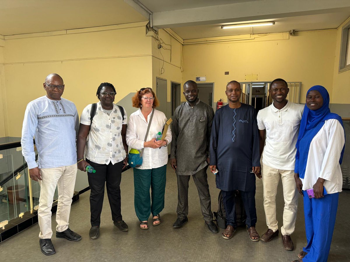 Fiona McLaughlin gave a talk on vernacular literacy in the Sahel at @ifan_cheikhanta in Dakar today