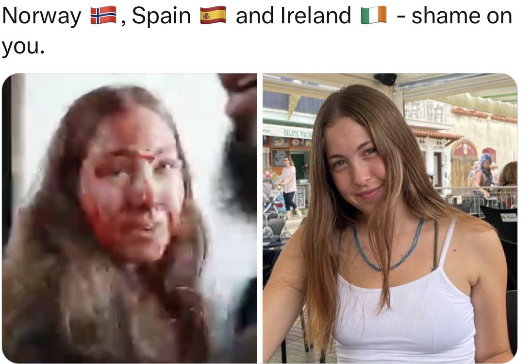 Noruega, España, Irlanda - son una vergüenza.