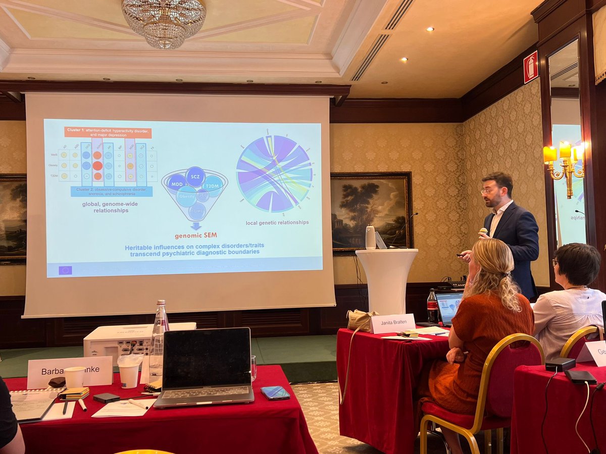 Giuseppe Fanelli (@giufanelli) on Twitter photo 🧬 Last week, at the <a href="/PRIME_H2020/">PRIME STUDY</a> meeting, I presented my latest work on "Transcriptome-wide #SEM of #InsulinResistance and #Psychiatric #multimormidity" investigating the #gene expression patterns associated with a latent multimorbidity factor. Stay tuned for updates! 🧬 Last week, at the <a href="/PRIME_H2020/">PRIME STUDY</a> meeting, I presented my latest work on "Transcriptome-wide #SEM of #InsulinResistance and #Psychiatric #multimormidity" investigating the #gene expression patterns associated with a latent multimorbidity factor. Stay tuned for updates!