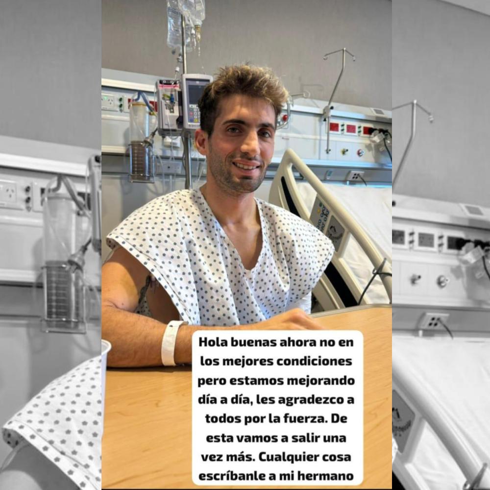 👉 A once días del fuerte accidente sufrido en Salta, @kmbenavides compartió una foto desde la clínica en el que se encuentra, junto a un mensaje en el que cuenta su situación actual. ⚕️ Hace una semana, el equipo de prensa informaba que su pronóstico era 'reservado'.