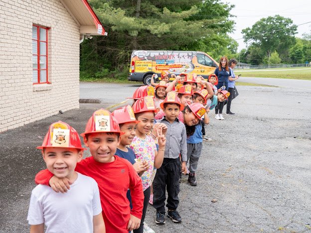 cityofwsfire's tweet image. Thank you to Danielle Waller State Farm agent for hosting @OldTownEagles students and #WSFire for a day of fire safety.  Never to young to be #FireSmart #Prevention