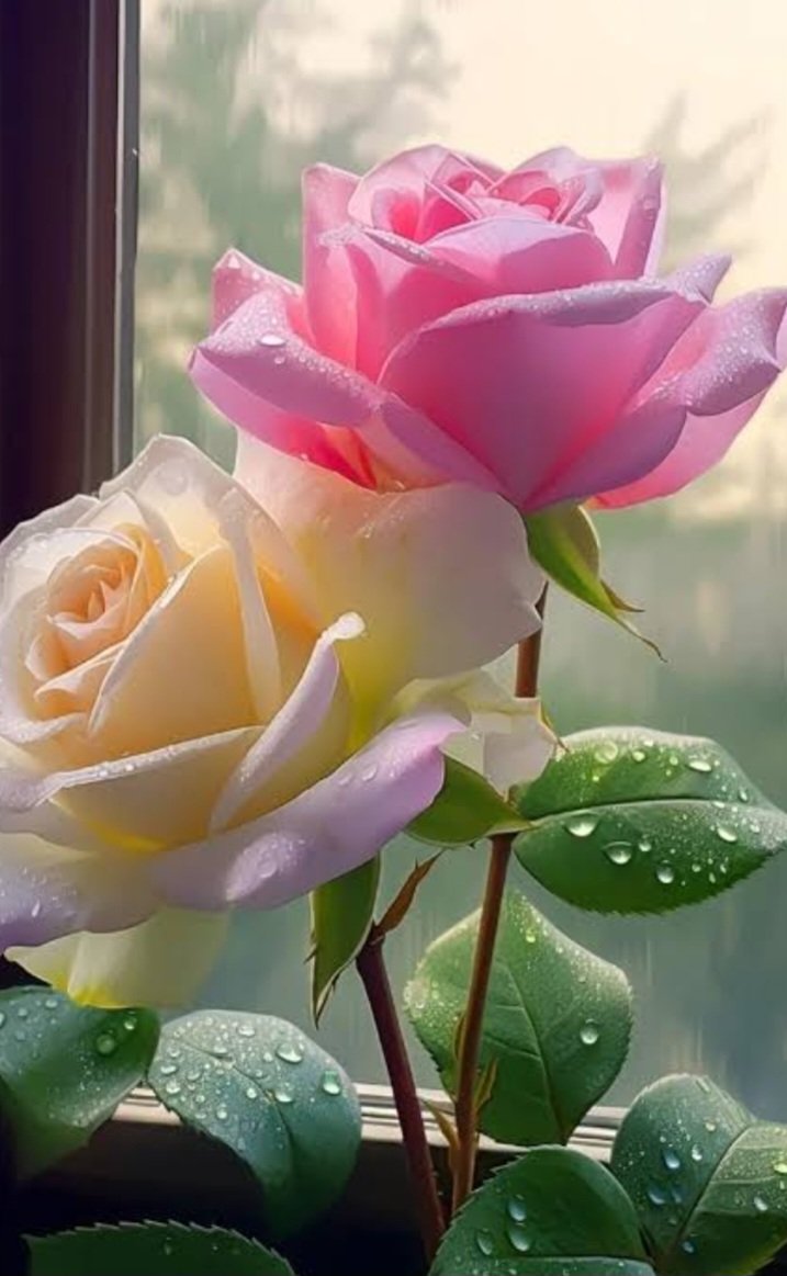 Beautiful roses for beautiful friends 
💕🕊️🌸🕊️💕🕊️🌸🕊️💕🕊️🌸🕊️💕