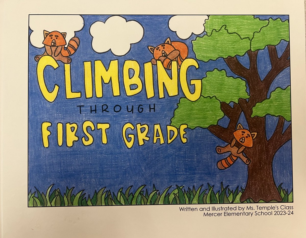HaleyTemple11's tweet photo. ✨We are published authors! ✨ This is one of my favorite traditions! @studentreasures, thanks for bringing these first graders writing to life! @goMercerEagles https://t.co/RI94sFMVCp