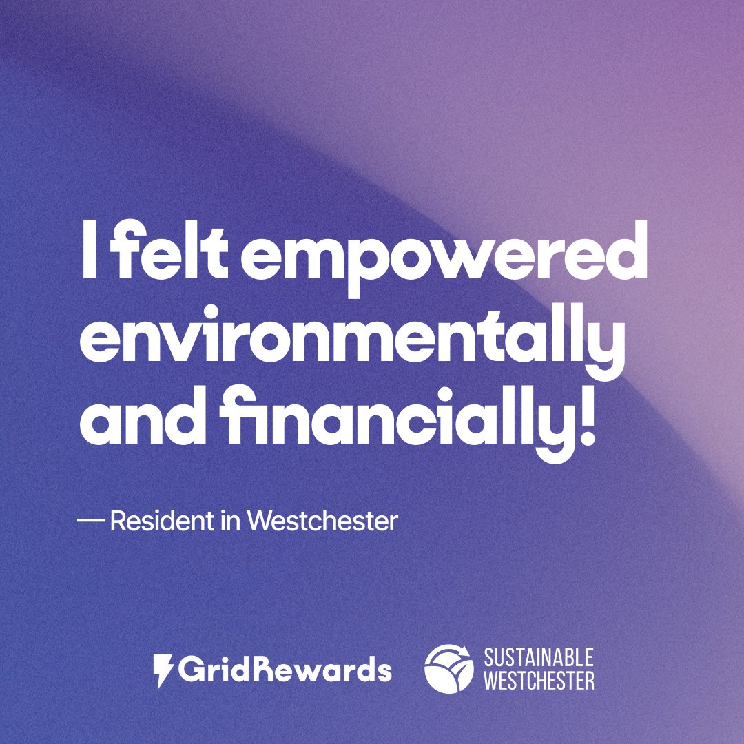 🔌💵 Cutting back on energy usage has never been more rewarding! Join @getgridrewards and watch your savings grow while helping the planet. #SaveMoney #ReduceEmissions🔌💵
sustainablewestchester.org/gridrewards/