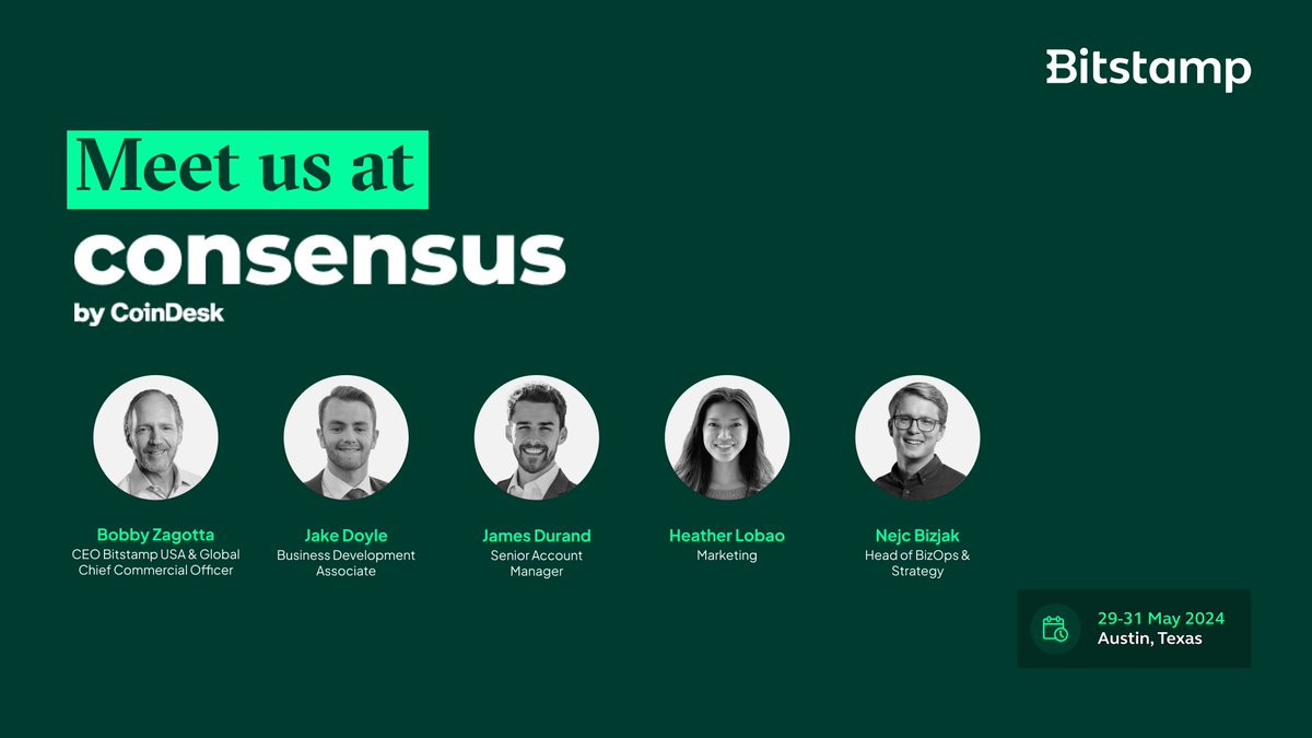 I'm pleased to announce that I'll be attending Consensus 2024. 🌐

Looking forward to connecting with leaders, innovators, and members of the media in the crypto and blockchain space. Send me a message to arrange a meeting. ✉️

See you there! ✈️