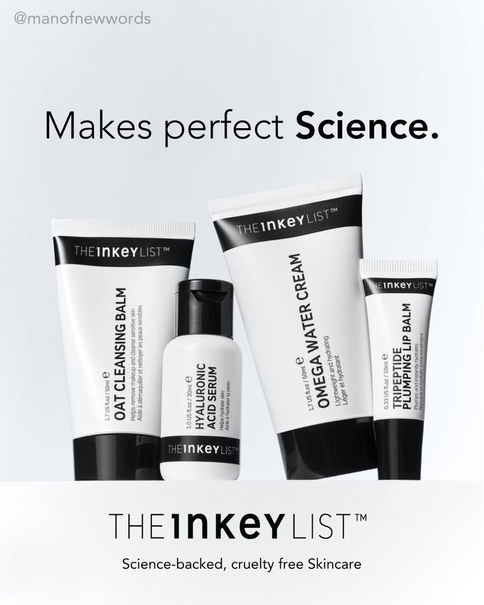 manofnewwords's tweet photo. One Minute Brief of the Day: Create posters with impactful headlines that bring to life how @theinkeylist cuts through the noise and chaos of the skincare market to help everyone make the right decisions for their skin. #theINKEYlist @OneMinuteBriefs https://t.co/ZKOxD7ZLQs