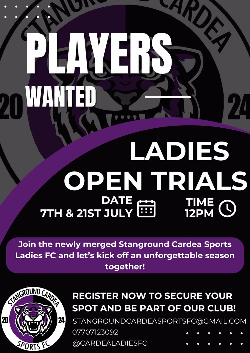 StanCardeaSFC's tweet photo. If you are looking for a new challenge or to get back into ladies football drop us a message. https://t.co/MTLJSqXYmH