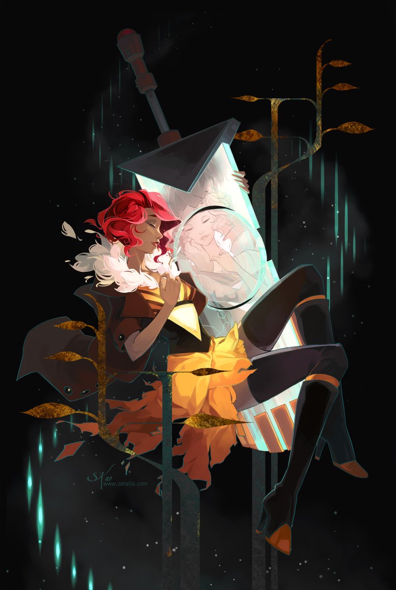Happy 10th Anniversary to Transistor! !I can't believe it's been 10 years since this masterpiece of a game embedded itself in my head and never left for a moment!