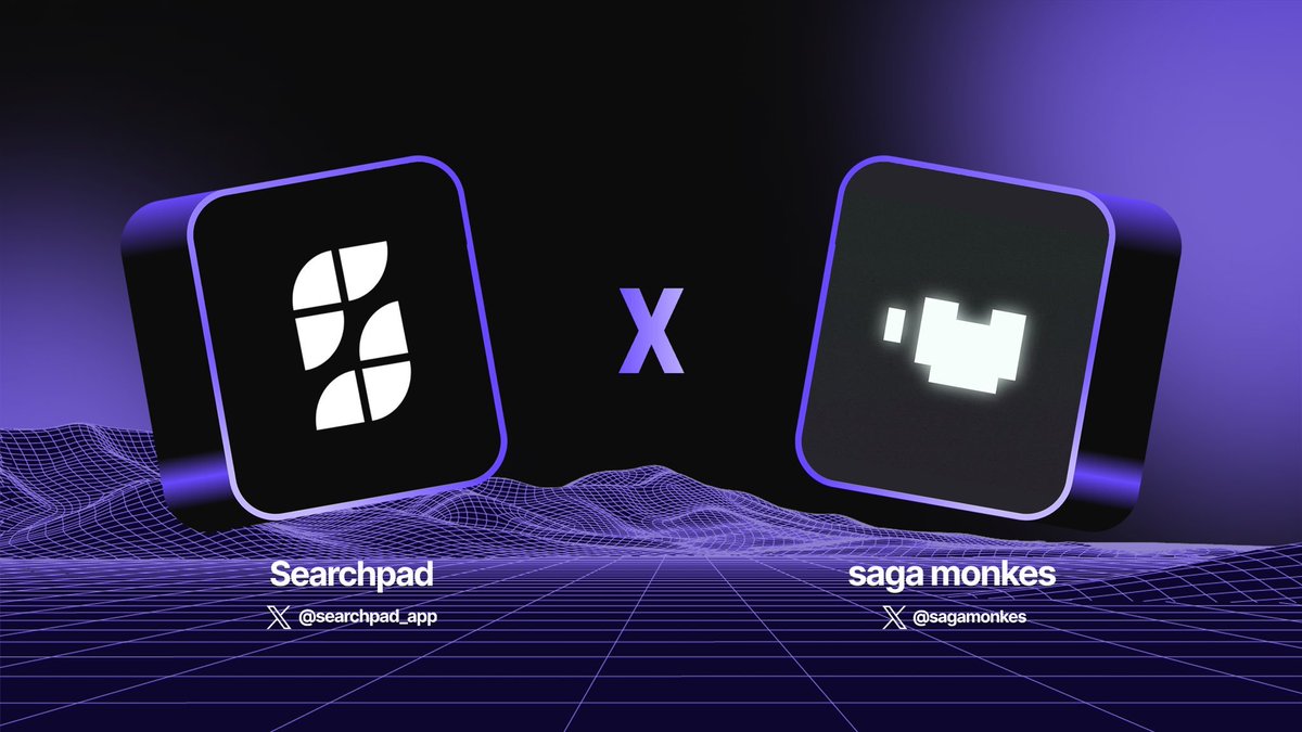 . <a href="/sagamonkes/">saga monkes</a>, who have verified their holder status with matrica, are eligible for the upcoming airdrop of $SPAD, by <a href="/searchpad_app/">Searchpad</a>.

visit our discord for additional information: discord.gg/sagamonkes