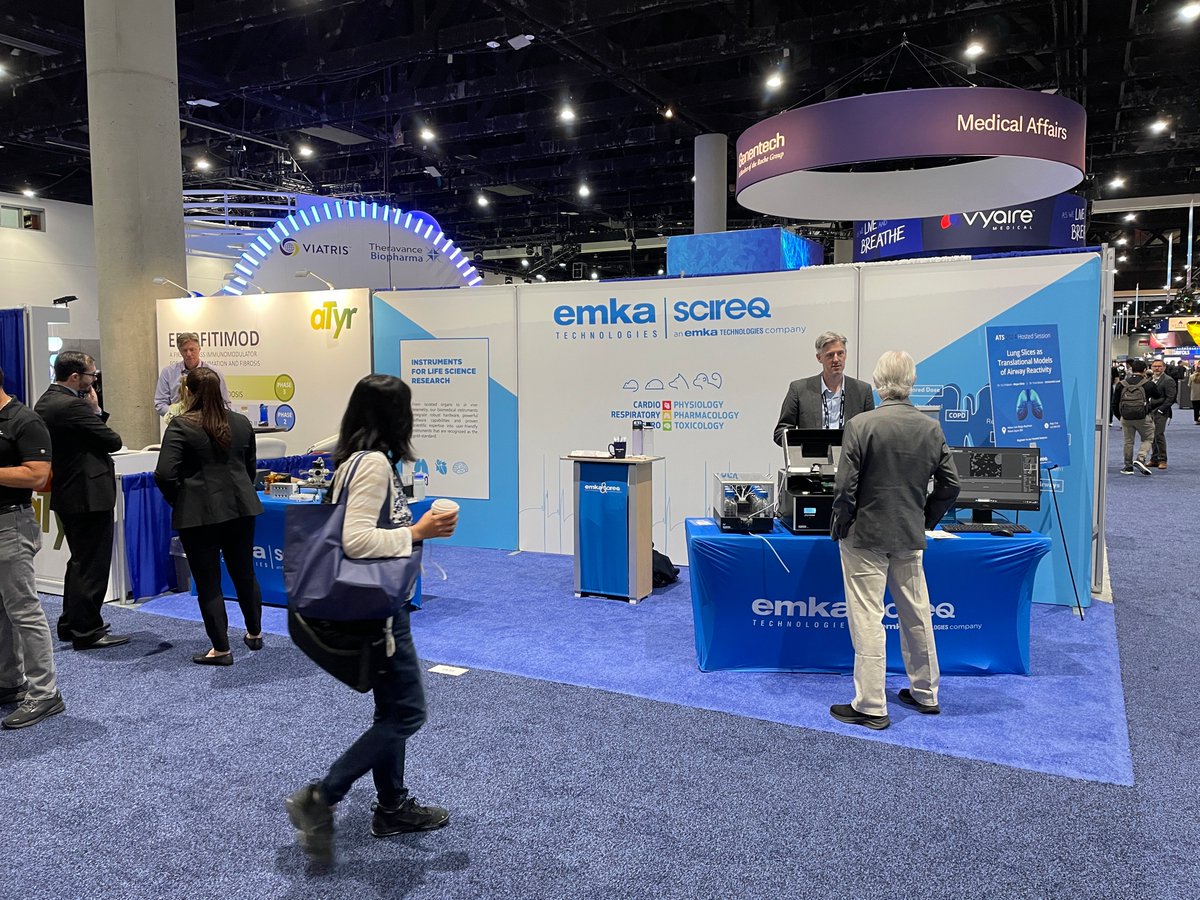 That’s a wrap for the American Thoracic Society conference – we had a great time! Such a pleasure to touch base with longstanding customers and make new connections with scientists at the cutting edge of pulmonary research. 

#ATS2024 #RespiratoryResearch #PreclinicalResearch