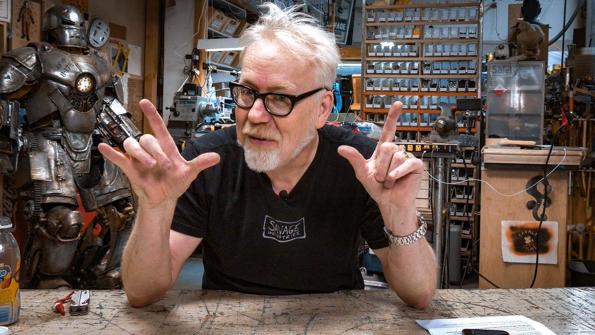 NEW! Most Inspiring Historical Figures for Adam Savage m.youtube.com/watch?v=qWypRT…