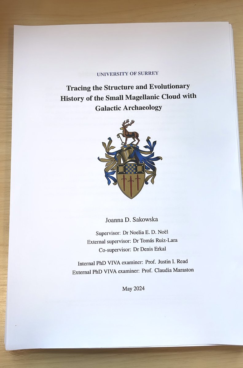 Finally my PhD thesis is submitted!!! 🥳🎉 I had some exciting analysis and realisations come through over the last two weeks, and it was a sprint to include it all in time, but we did it! SO excited to release to the community what we uncovered about the SMC’s evolution soon! 🤫