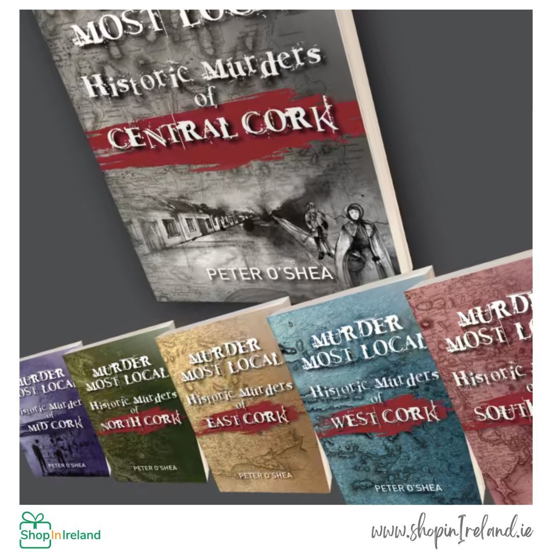 All Six Murder Most Local books from Peter O'Shea shopinireland.ie/limited-editio… #shopinireland #supportsmallbusiness #supportirishbusiness #shoplocal #irishbooks #irishauthor