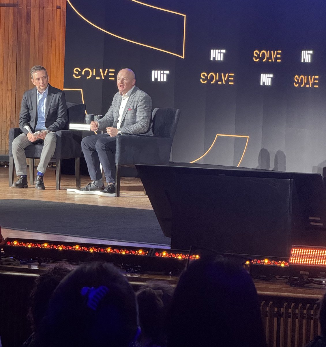 amberebuker's tweet image. “Tech can be used for good it can be used for bad. But ultimately I look for companies that evoke trust … because that can be sensed by customers, regulators,” says @Mastercard  Chief Innov Officer Ken Moore at #SolveAtMIT