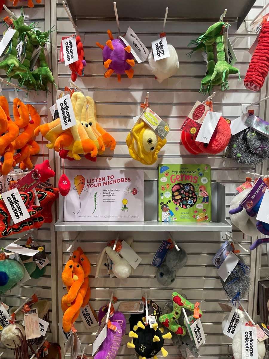 "Listen to your Microbes" at the Wellcome Collection, London UK - delightful product placement