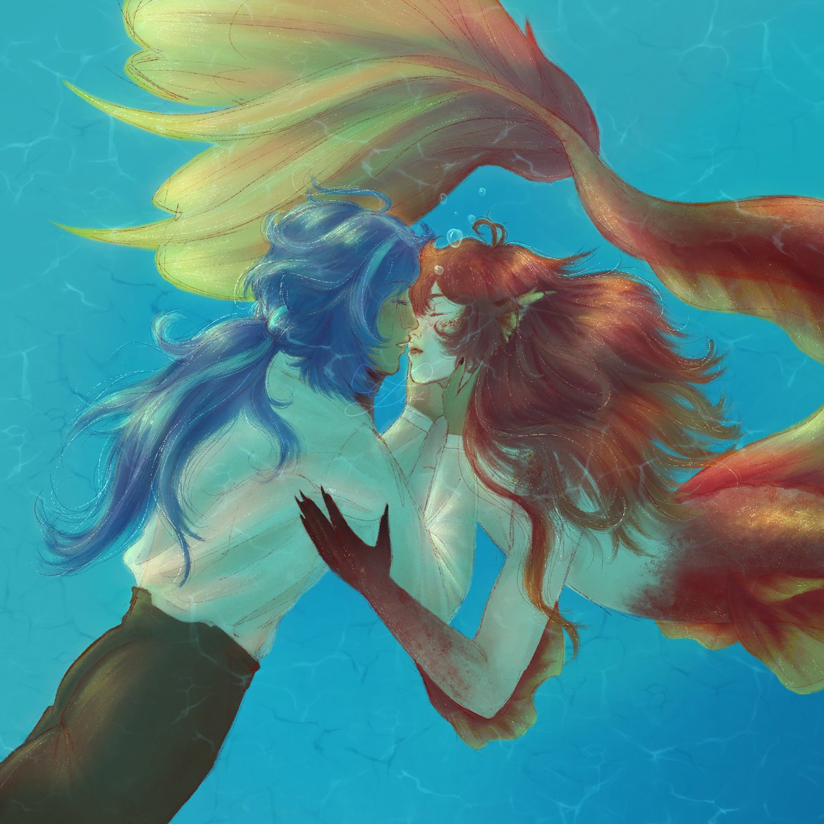 a siren's song✨

happy mermay i finally did it #kaeluc