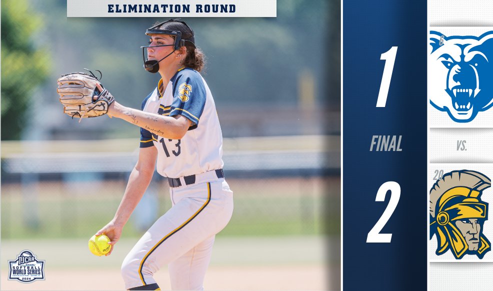 🚨 DOWN GOES NO.6 🚨

#⃣2⃣0⃣ sends #⃣6⃣ home in the 2024 #NJCAASoftball DI World Series Elimination Round! Trinidad State will move on to play again this evening to keep their chances at a national title alive. 

njcaa.org/championships/…