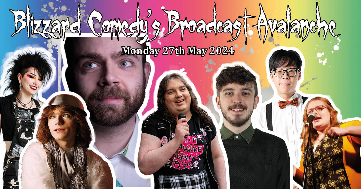 Dan_Webber_poet's tweet image. Live on Twitch tomorrow night it’s Broadcast Avalanche with @BlizzardComedy

Subscribe on Twitch so you don't miss it: twitch.tv/blizzardcomedy
 
 #comedy #topicalcomedy #panelshow #livestream #comedylivestream #Twitch #twitchcomedy #comedyontwitch #BCBA #queercomedy #lgbtcomedy