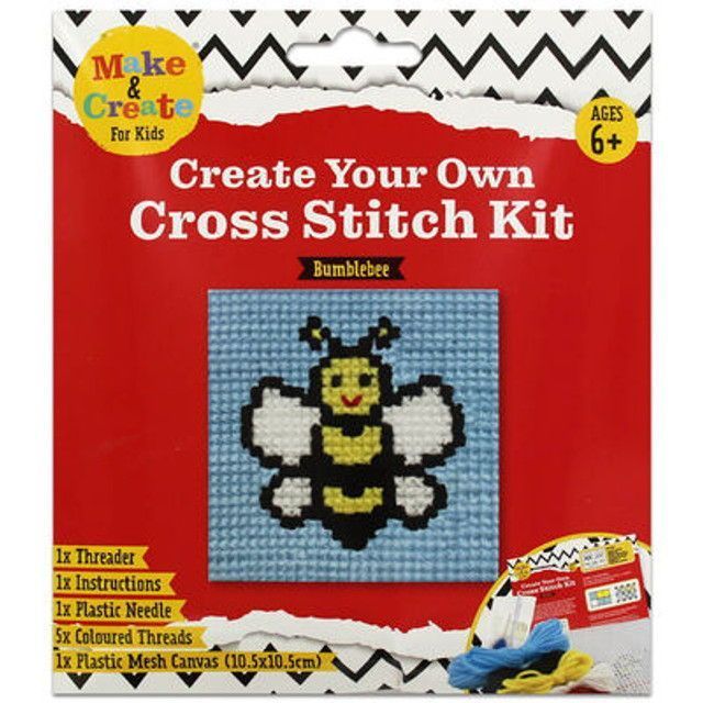 Do you fancy starting a new hobby? 
Have you seen our cute bumblebee starter cross stitch kits?

buff.ly/3yxIkpe

#mariescrossstitch #beginner #crossstitch #bumblebees