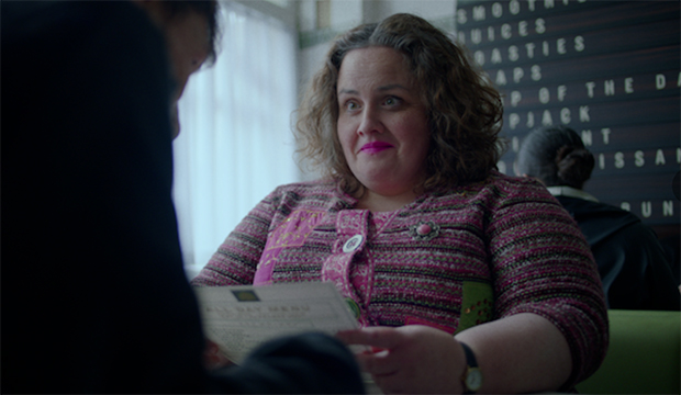 GoldDerby's tweet photo. Jessica Gunning ('Baby Reindeer') is coming for that Emmy https://t.co/cJ23X1yH04 https://t.co/vMUN4iGfiX