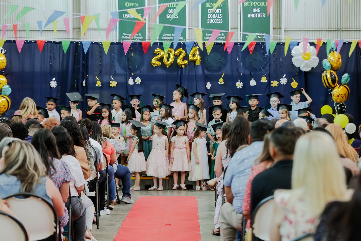 Today, our little stars at Valley Oaks Charter School (VOCS) Bakersfield campus graduated from kindergarten! Before they zoom off to first grade, they sang their hearts out, shared their big dreams, and gave the sweetest thank-yous to everyone who cheered them on. Congrats! 🎓