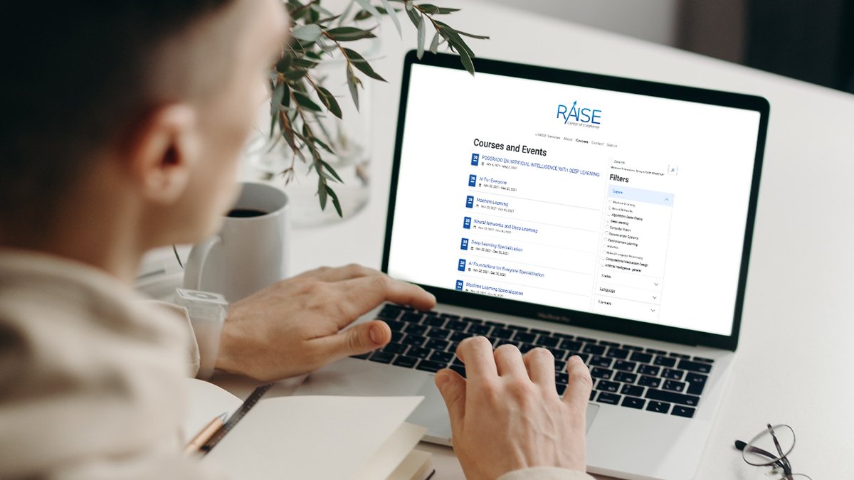 In search of courses on the topics of #MachineLearning, #Deeplearning, #ArtificialIntelligence and many more.
Just visit the RAISE Educational services platform and our YouTube channel!

➡️ raise.learning.lv/public/about
▶️ youtube.com/channel/UCAdIZ…